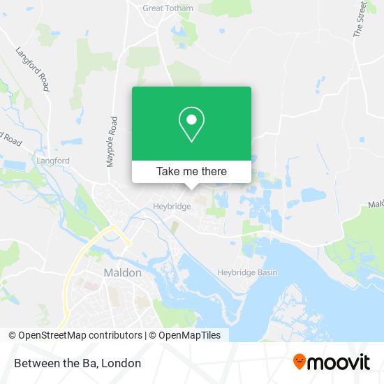 Between the Ba map