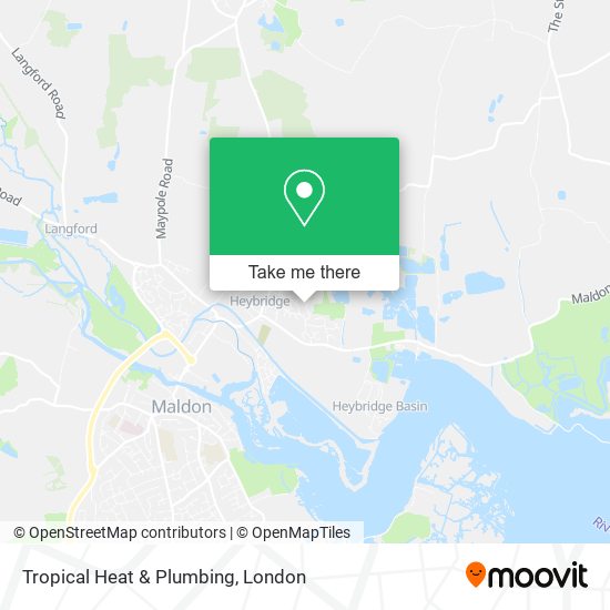 Tropical Heat & Plumbing map