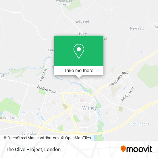 The Clive Project map