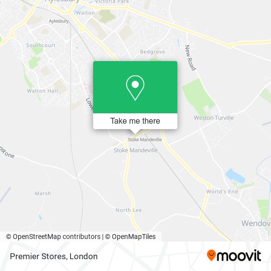 Premier Stores map