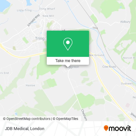 JDB Medical map