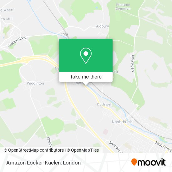 Amazon Locker-Kaelen map