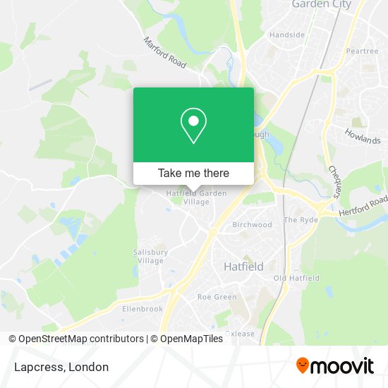 Lapcress map