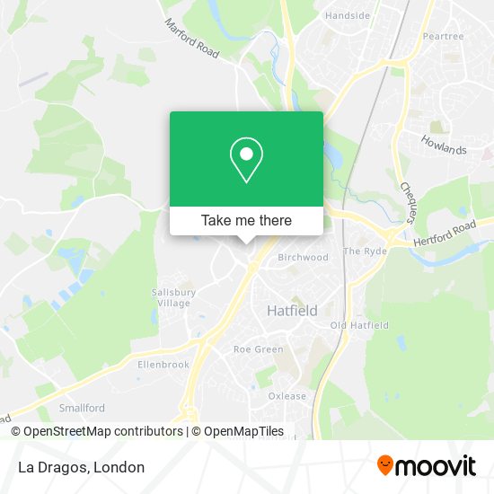 La Dragos map