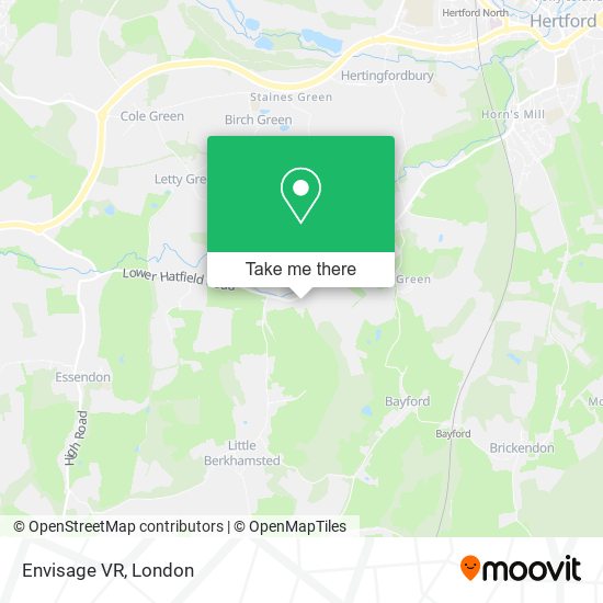 Envisage VR map