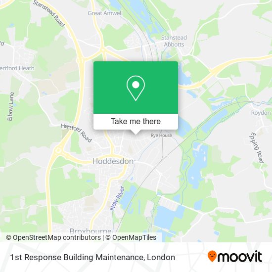 1st Response Building Maintenance map