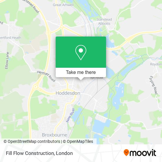 Fill Flow Construction map