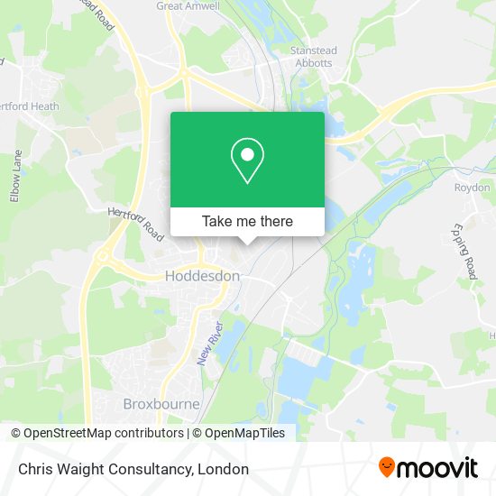 Chris Waight Consultancy map