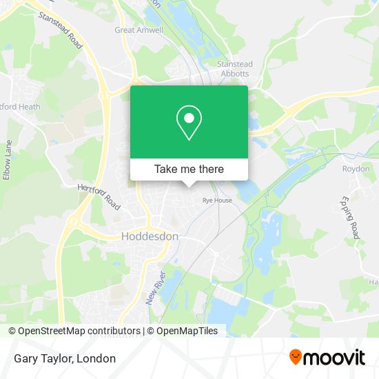 Gary Taylor map