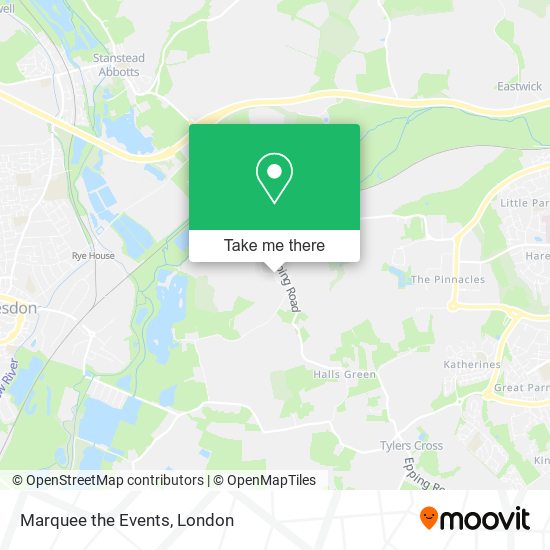 Marquee the Events map