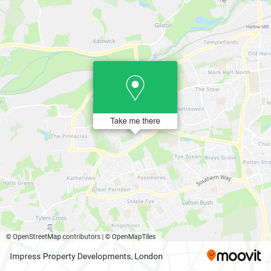 Impress Property Developments map