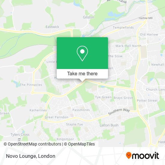 Novo Lounge map