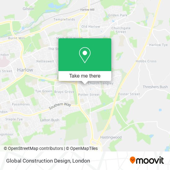 Global Construction Design map