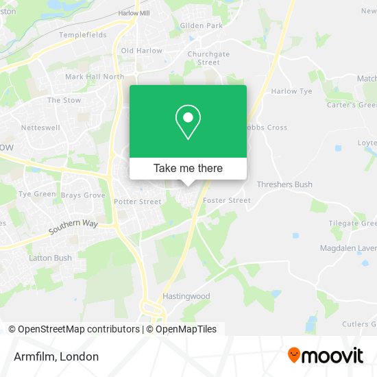 Armfilm map