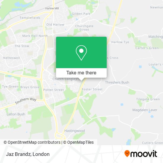 Jaz Brandz map