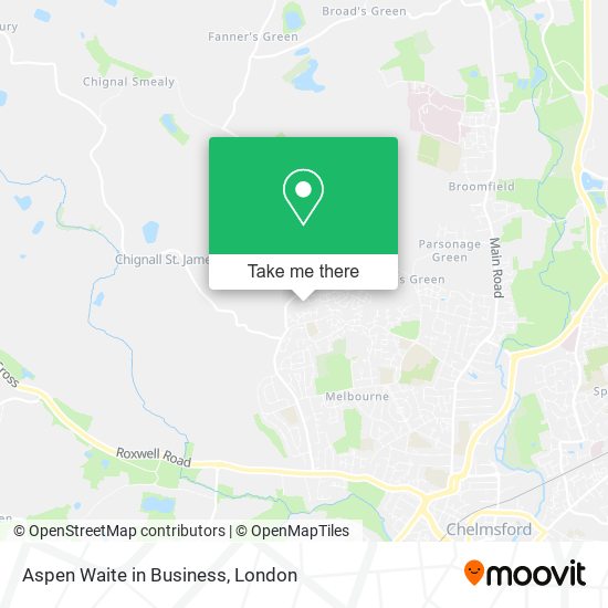 Aspen Waite in Business map