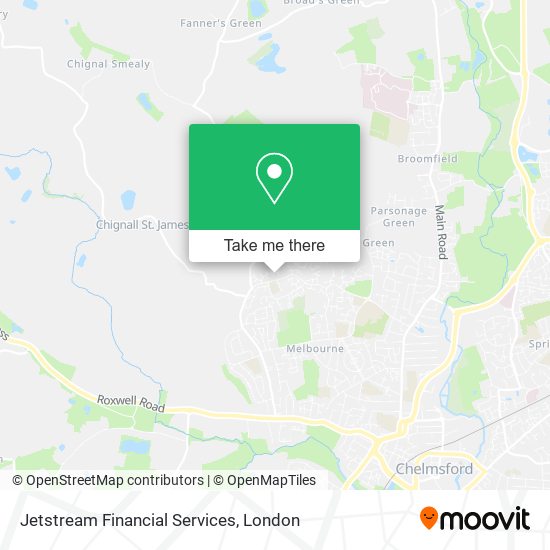 Jetstream Financial Services map