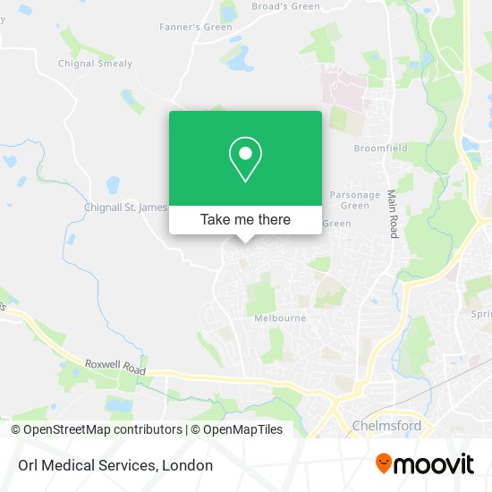 Orl Medical Services map
