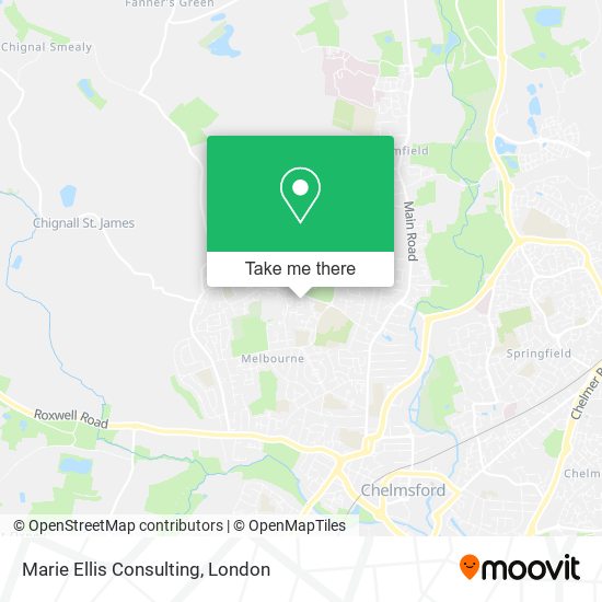 Marie Ellis Consulting map