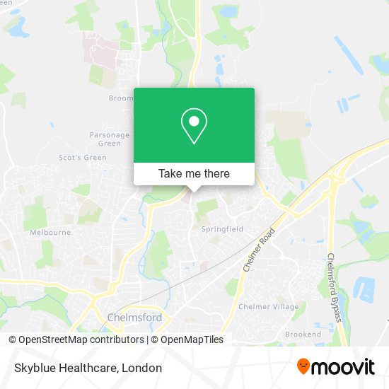 Skyblue Healthcare map