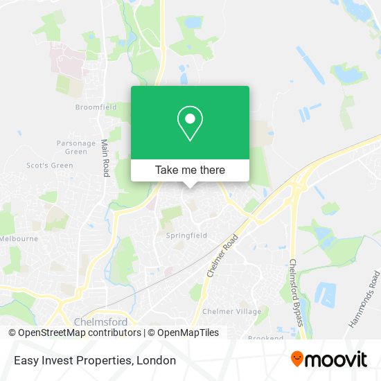 Easy Invest Properties map