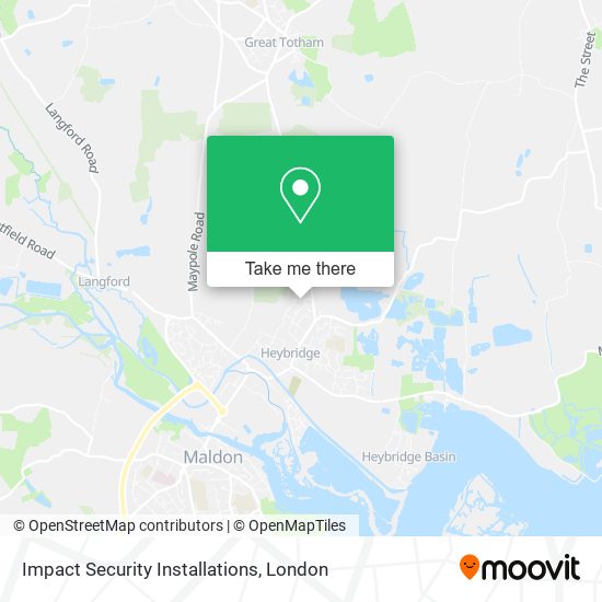 Impact Security Installations map