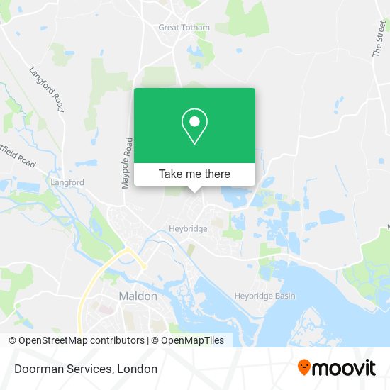Doorman Services map
