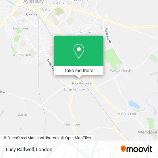 Lucy Radwell map