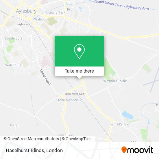 Haselhurst Blinds map