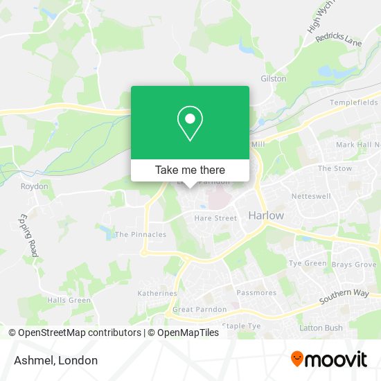 Ashmel map
