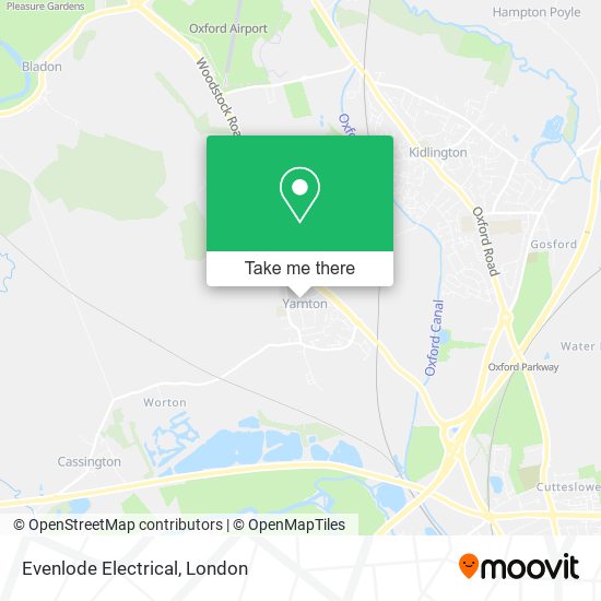 Evenlode Electrical map