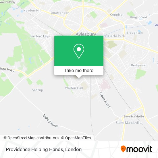 Providence Helping Hands map
