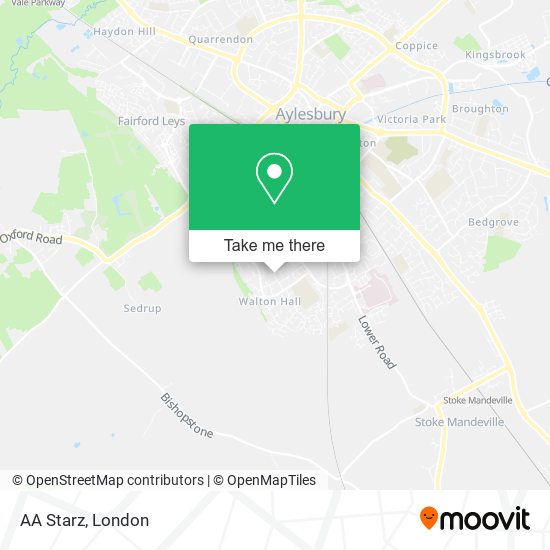 AA Starz map