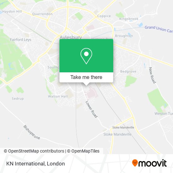 KN International map