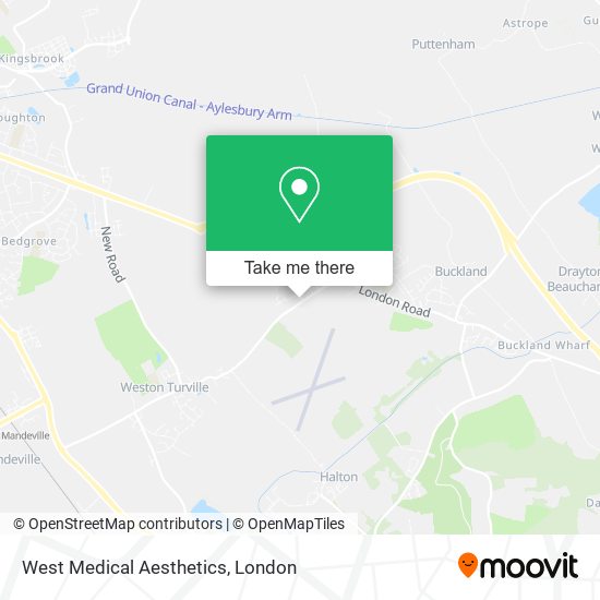West Medical Aesthetics map