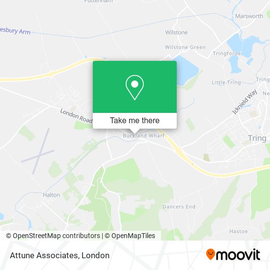 Attune Associates map