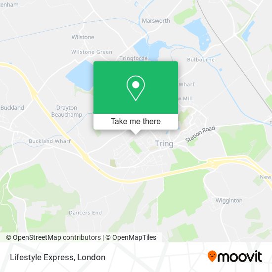 Lifestyle Express map