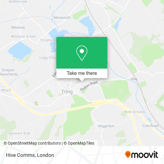 Hive Comms map
