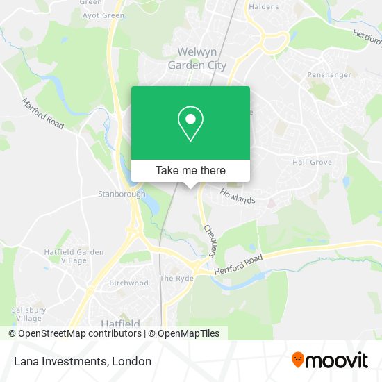 Lana Investments map