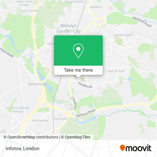 Infotox map