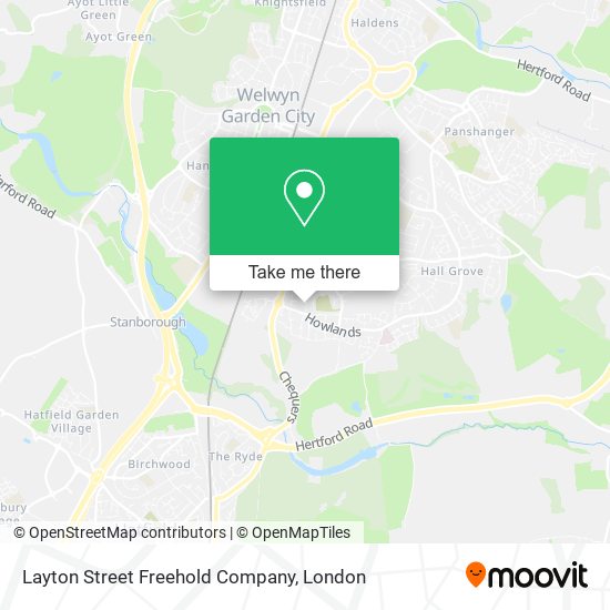Layton Street Freehold Company map