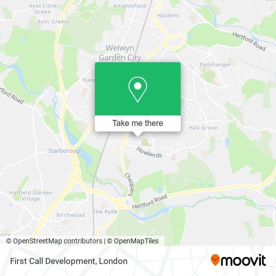 First Call Development map