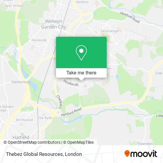 Thebez Global Resources map