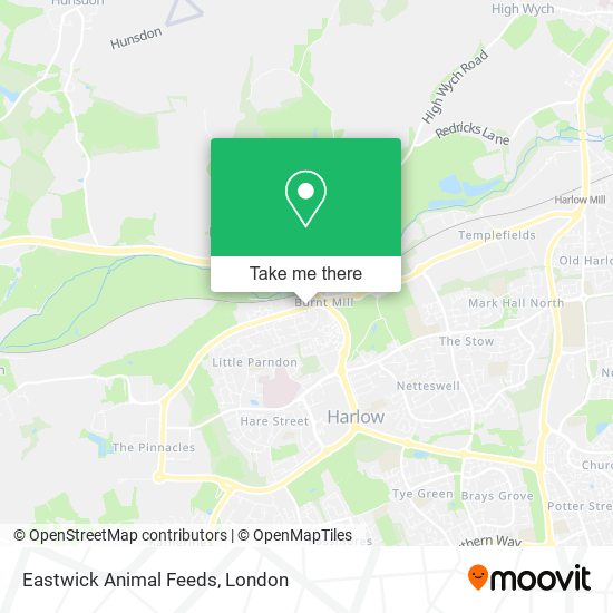 Eastwick Animal Feeds map