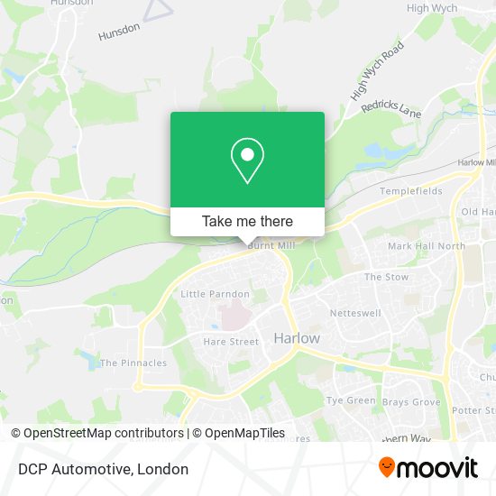 DCP Automotive map
