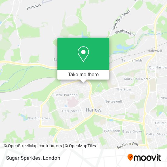 Sugar Sparkles map