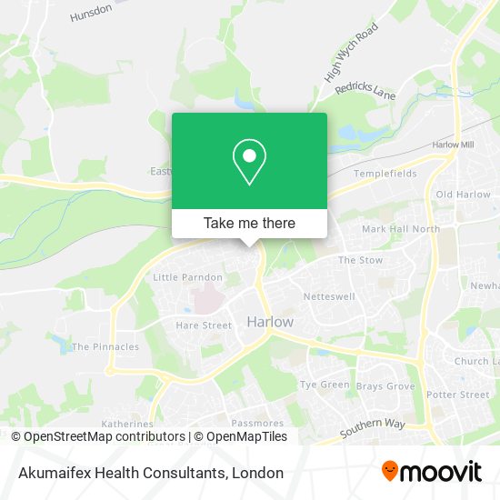 Akumaifex Health Consultants map