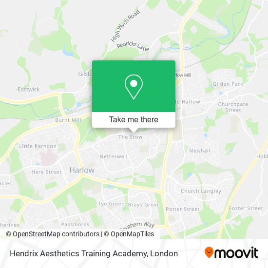 Hendrix Aesthetics Training Academy map