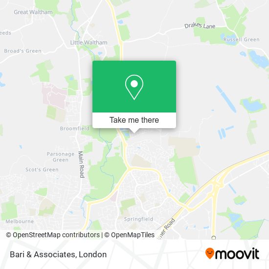 Bari & Associates map