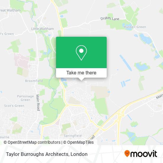 Taylor Burroughs Architects map